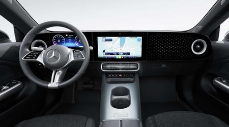 De basis Mercedes CLA heeft geen scherm voor de passagier en andere opties