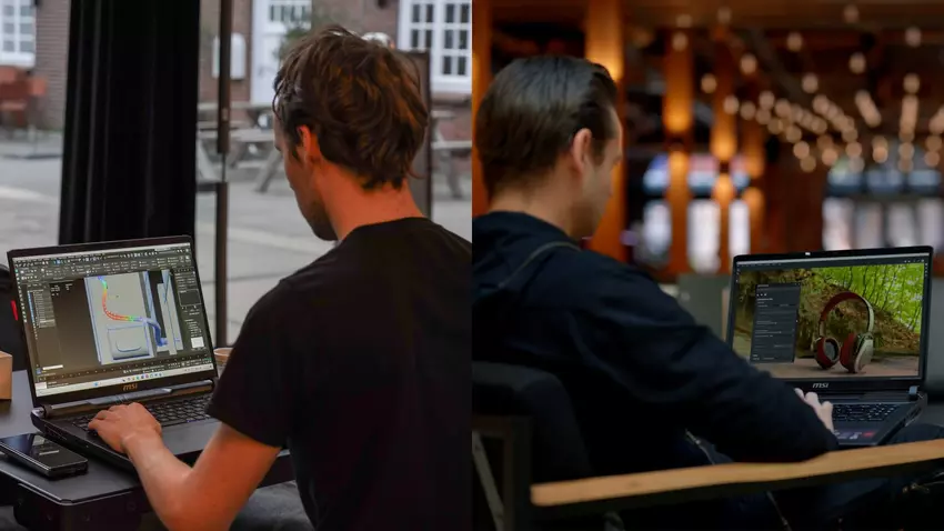 De laptop uit de Stealth-serie. Illustratie: MSI