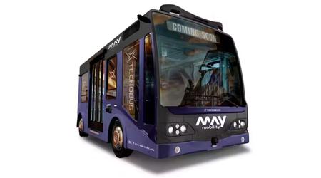 May Mobility onthulde een autonome elektrische minibus op CES 2025