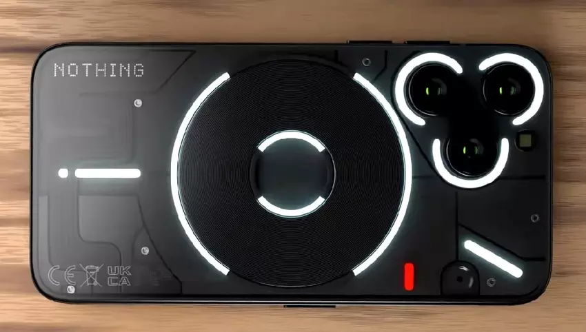 Niets heeft de chipset van de vlaggenschip Telefoon (3) onthuld