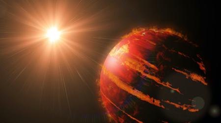 Wetenschappers ontdekken rotsachtige dampen op ultrahete Jupiter bij ons in de buurt, die beroemd is om de regen van metaal