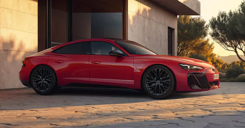 Audi heeft de basisversie van de e-tron GT gepresenteerd - gewoon quattro met 585 pk.