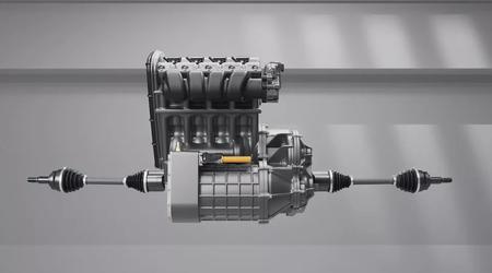 Deze kleine motor Horse Powertrain transformeert elektrische voertuigen in hybriden