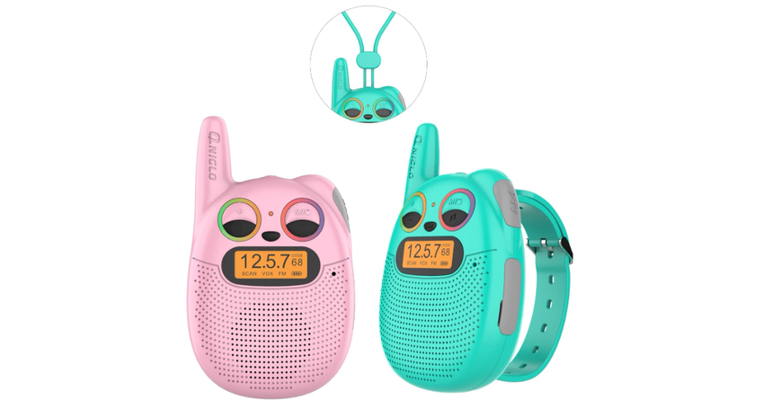 Qniglo walkie talkies voor kinderen