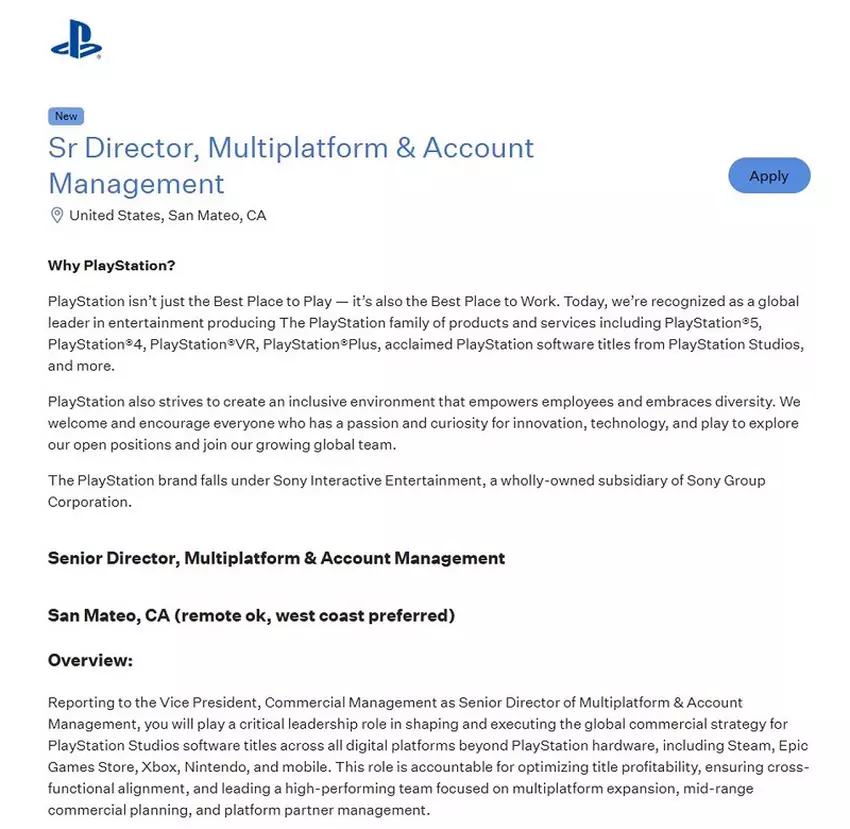 Image related to Sony's multiplatform games