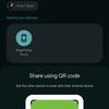 Voorbeeld van QR code voor Quick Share