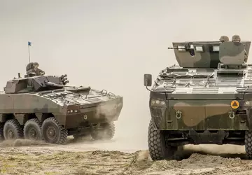 De AFU gebruikt al Poolse Rosomak ...