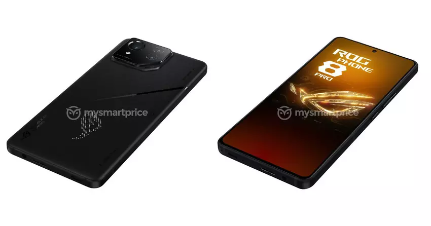 ASUS ROG Phone 8 Pro is verschenen op afbeeldingen van hoge kwaliteit, de nieuwigheid is van alle kanten te zien