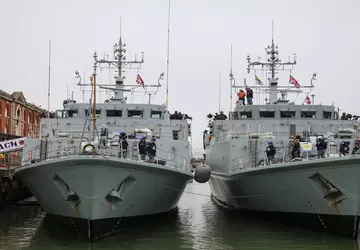 Oekraïense mijnenvegers "Cherkasy" en "Chernihiv" blijven ...