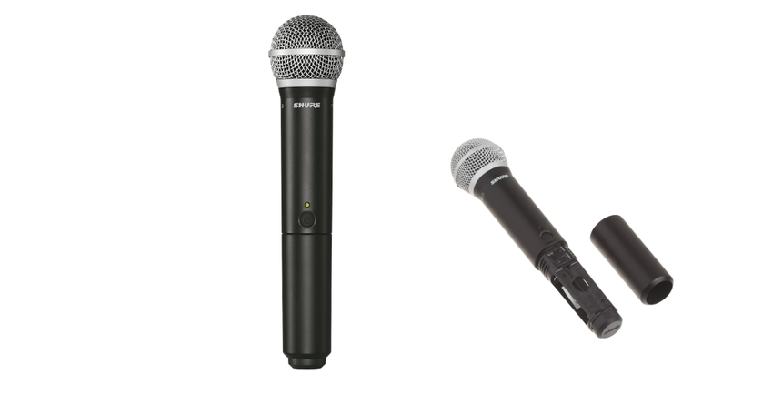 Shure BLX2/PG58 professionele sprekersmicrofoon