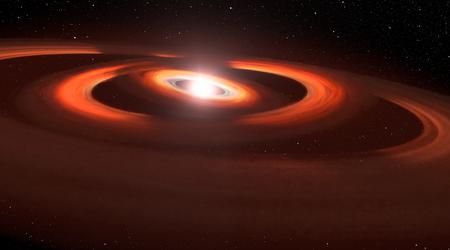De Hubble-telescoop heeft het begin van planeten aangetoond in een sterrensysteem dat lijkt op het zonnestelsel...