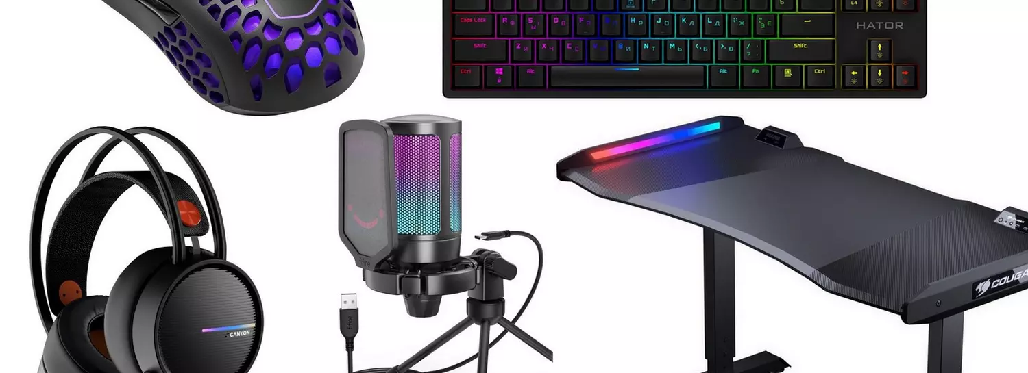 5 RGB-verlichte gaming-gadgets