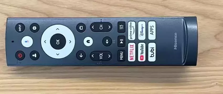 Hisense U8N smart TV streaming-apps