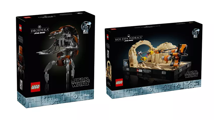 Mos espa Podrace en Droideka: LEGO brengt in mei twee nieuwe sets uit voor Star Wars fans