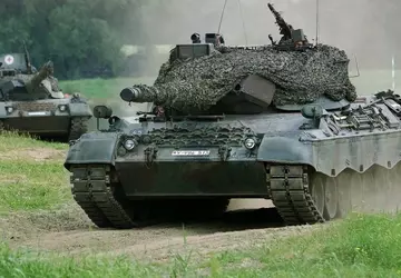 Leopard 1A5DK tanks zijn al aangekomen ...