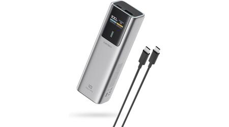 Cuktech 10 Plus: 15.000 mAh powerbank met ADC 2.0-ondersteuning voor snel opladen van smartphones