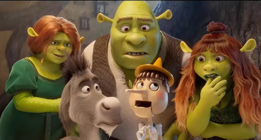 De eerste teaser voor de animatiefilm Shrek 5 is onthuld