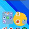Screenshot van het One UI startscherm