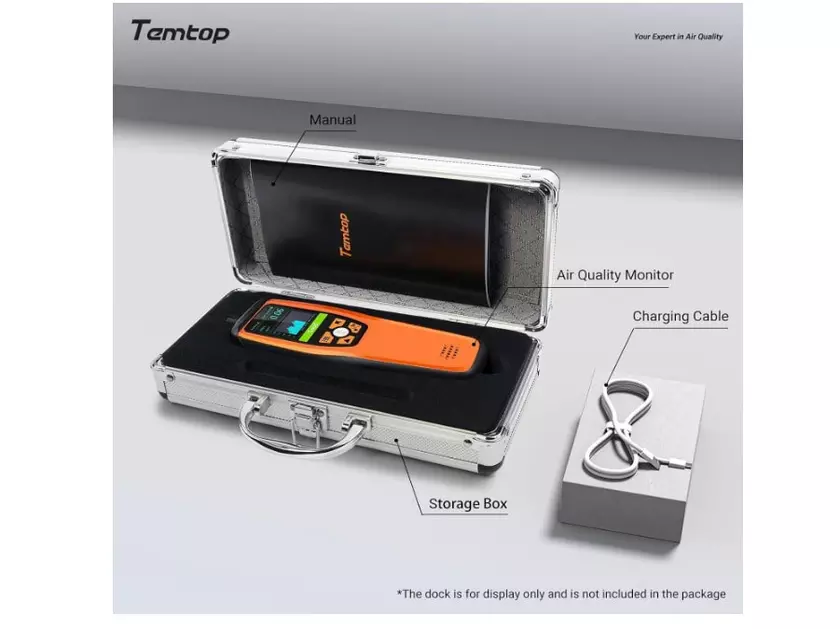 Temtop M2000 luchtmonitor allergisch huis