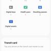 Samsung Wallet interface