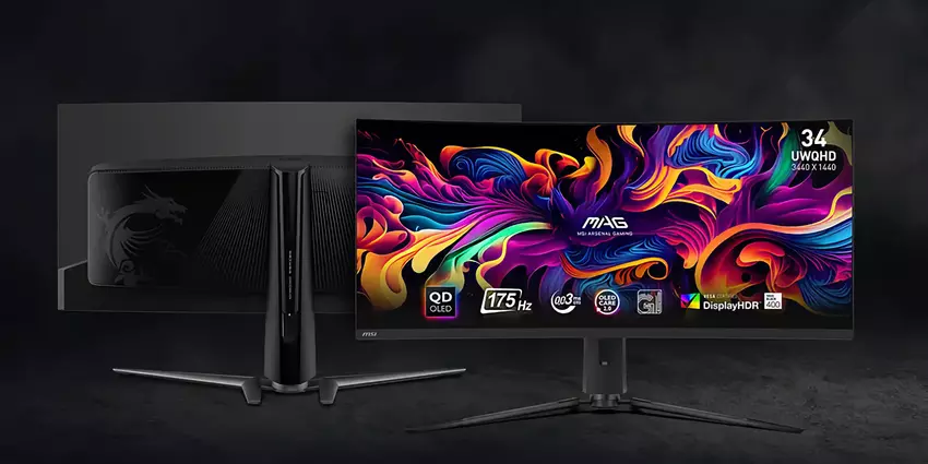MSI bereidt een lijn gaming-monitoren voor met QD OLED-schermen tot 49 inch