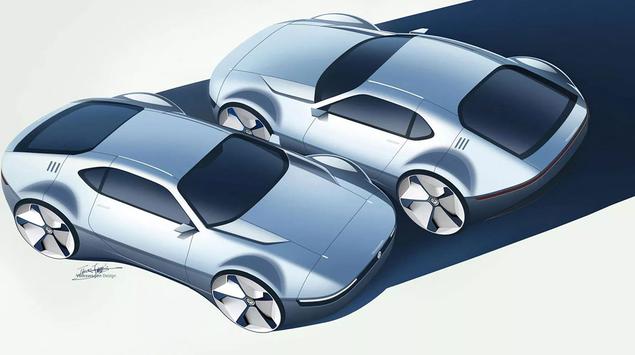 VW onthulde een spectaculaire elektrische auto ...