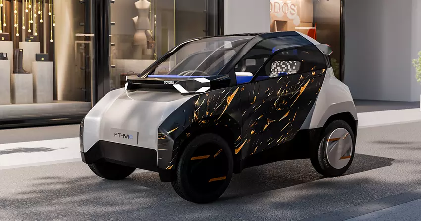 Toyota FT-Me: een compacte elektrische auto die je kunt besturen vanaf 14 jaar