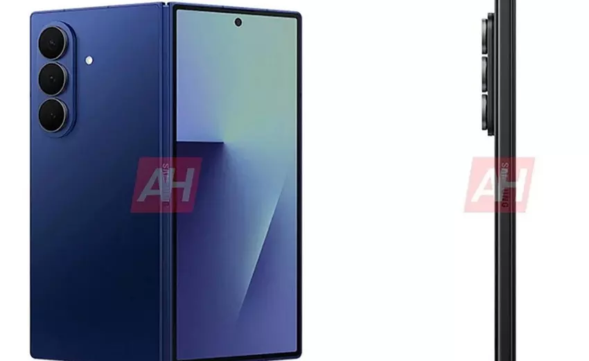 Geen dunnere: insider onthult exclusieve renders van de Samsung Galaxy Z Fold 7 vlaggenschip opvouwbare smartphone