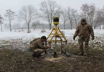 Oekraïne ontwikkelt mijnbestendig schoeisel voor sappeurs