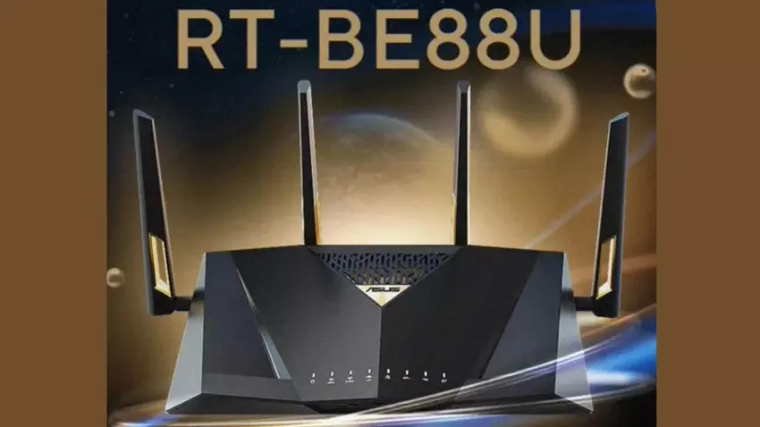 ASUS kondigde de lancering aan van de RT-BE88U dual-band router met WiFi 7 en AI-functies