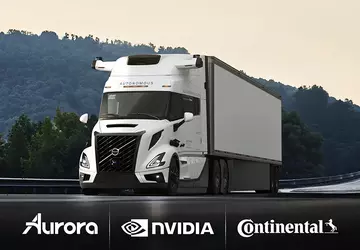 Aurora, Continental en NVIDIA hebben hun ...