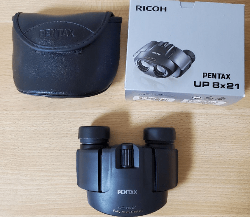 Pentax 8x21 U-Series UP beste verrekijker voor 10 jaar oud