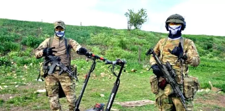 Russische troepen gebruiken opnieuw elektrische scooters bij aanvallen op Oekraïense stellingen