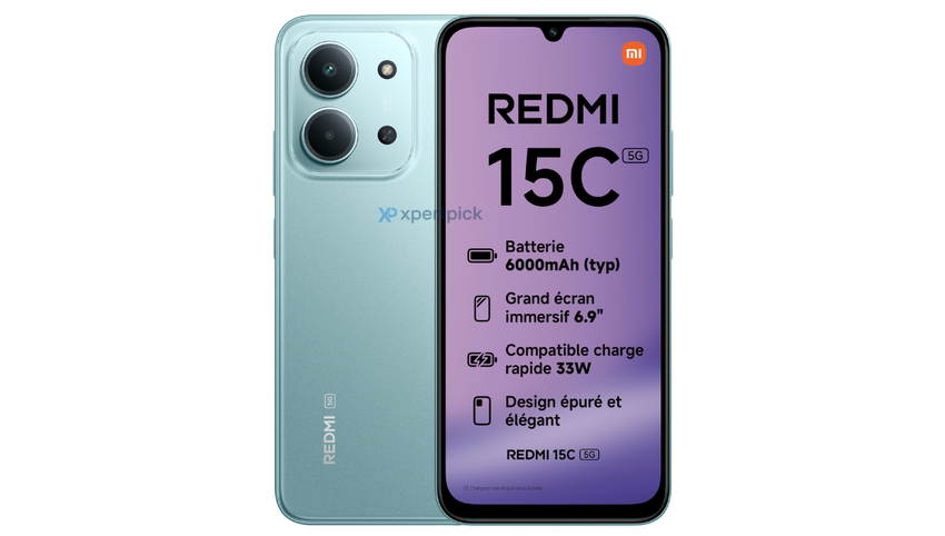 Redmi 15C 5G - 120Hz scherm, krachtige batterij en aantrekkelijke prijs