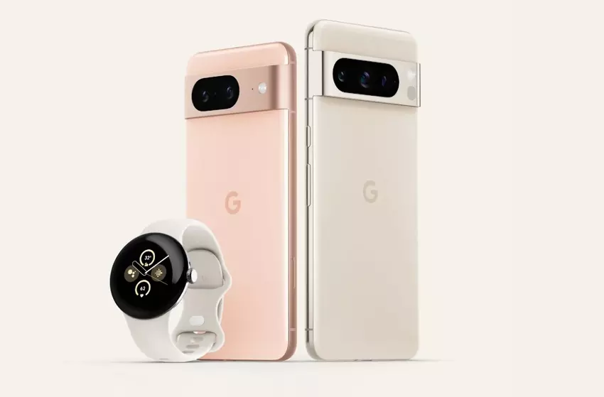 Hoeveel gaan de Pixel 8 smartphone, Pixel 8 Pro en Pixel Watch 2 smartwatch kosten in het Verenigd Koninkrijk?