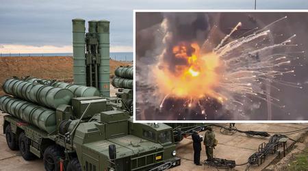 Ruslands S-400 Triumf luchtverdedigingssysteem en raketten met een bereik van 400 km ter waarde van honderden miljoenen dollars zijn vernietigd op de Krim.
