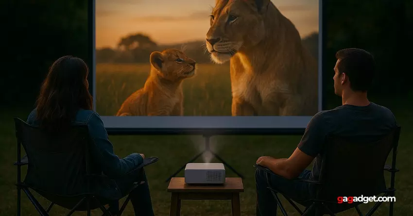 beste projector met batterij