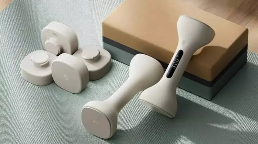 Xiaomi introduceert Mijia Smart Dumbbells: slimme halters met workout-tracking