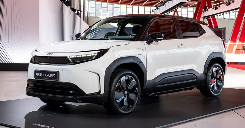 Toyota Urban Cruiser: compacte elektrische SUV met een bereik tot 400 km