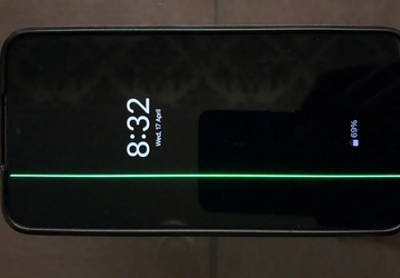 Oudere Samsung smartphones begonnen gekleurde lijnen ...