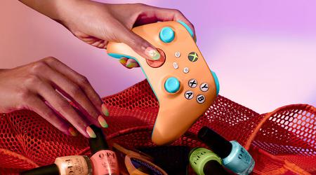 Microsoft onthult Wireless Controller Sunkissed Vibes OPI Special Edition: een speciale versie van de gamecontroller voor Xbox