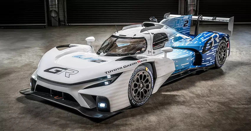 Toyota toonde een raceconcept aangedreven door vloeibaar waterstof op Le Mans