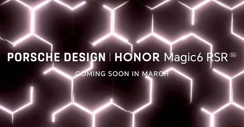 Honor onthult Magic 6 RSR Porsche Design in maart