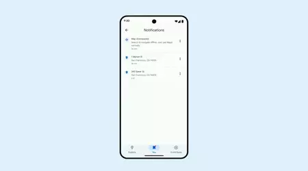 Een vereenvoudigde Google Maps-bodembalk verschijnt op Android 
