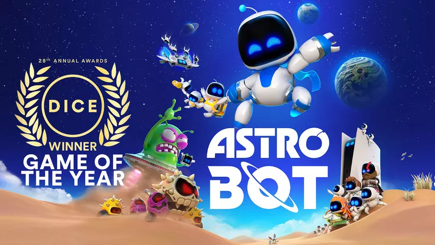 De beste game van het jaar volgens DICE Awards 2025 was de platformgame Astro Bot. Het werd beconcurreerd door Helldivers 2 en Balatro