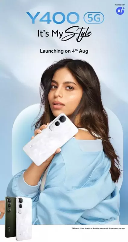 Vivo Y400 5G - smartphone afbeelding