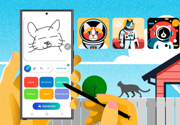 Met de vernieuwde functie Sketch to ...