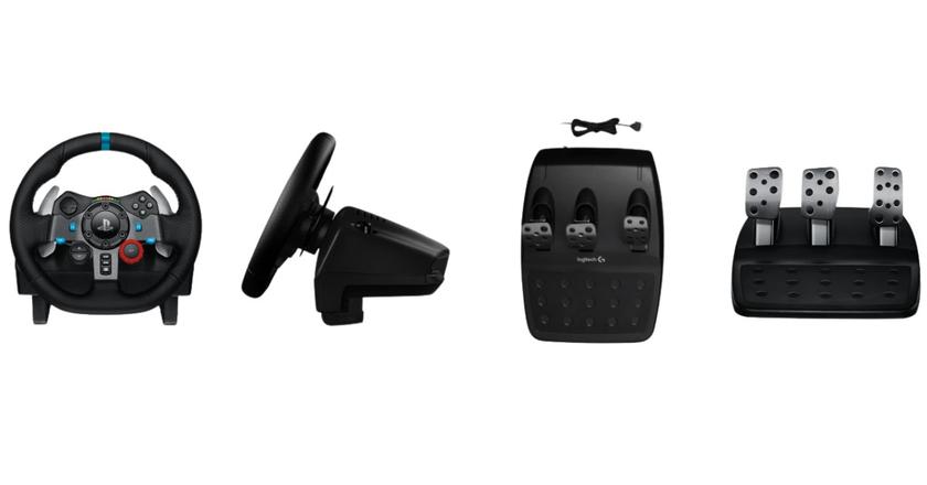 Logitech G ps4 stuur met pedalen