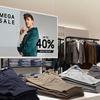 E-paper in de mode Detailhandel B-type schets