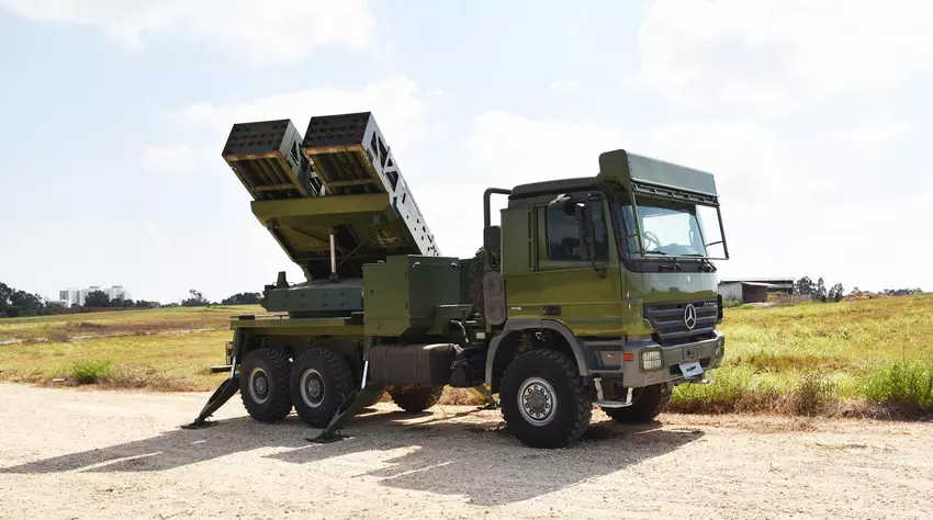 MLRS PULS. Illustratie: Elbit Systemen